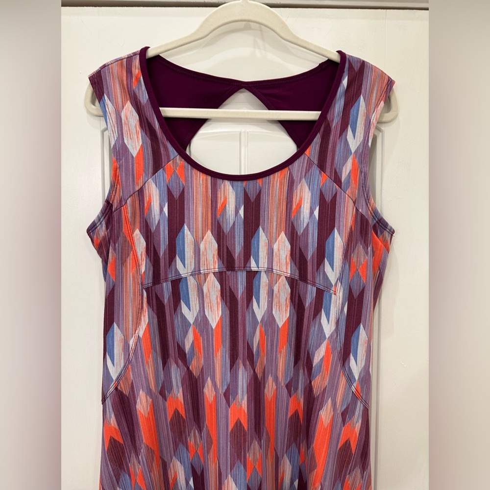 prAna Calico Athletic Dress Grapevine Gemstone M - Picture 3 of 9